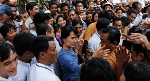 緬甸軍政府再度為翁山蘇姬減刑 刑期縮短1/6仍獲釋無期